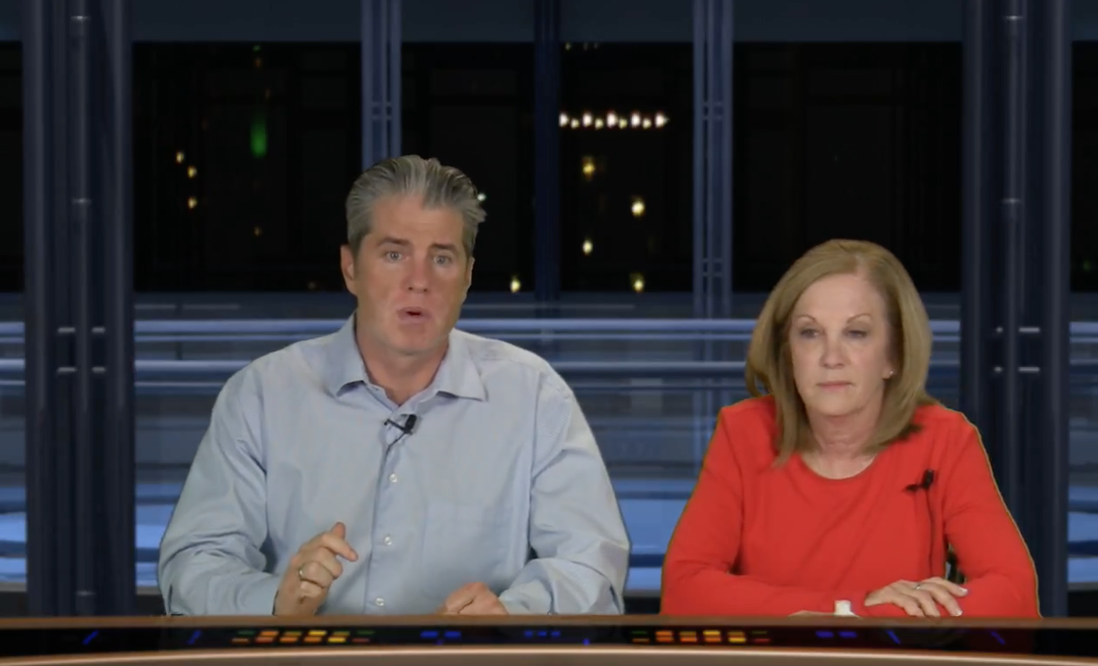 Darren and Barb in Studio